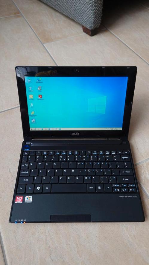 Acer Aspire One 522 - 2GB - 320GB - HDMI - accu 4 uur - W10, Computers en Software, Windows Tablets, Gebruikt, Wi-Fi, 10 inch