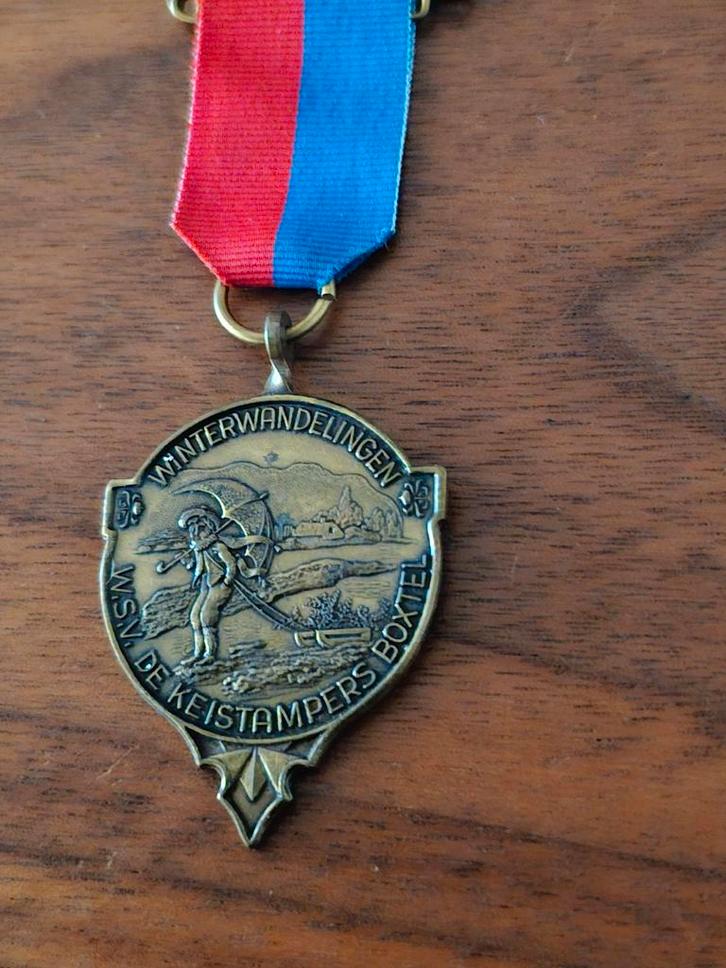 158 Oude Wandel Medaille - Keistampers Boxtel, Verzamelen, Speldjes, Pins en Buttons, Gebruikt, Speldje of Pin, Overige onderwerpen