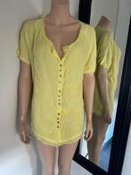 ELISA CAVALETTI      mooie blouse  MAAT M  ALS NIEUW, Maat 38/40 (M), Geel, Ophalen of Verzenden, Zo goed als nieuw