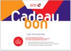 Cadeaubon 1 jaar vereniging eigen huis, Tickets en Kaartjes, Eén persoon, Cadeaubon