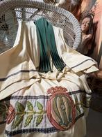 Antieke geborduurde theater jurk Maria processie, Verzenden, Dames