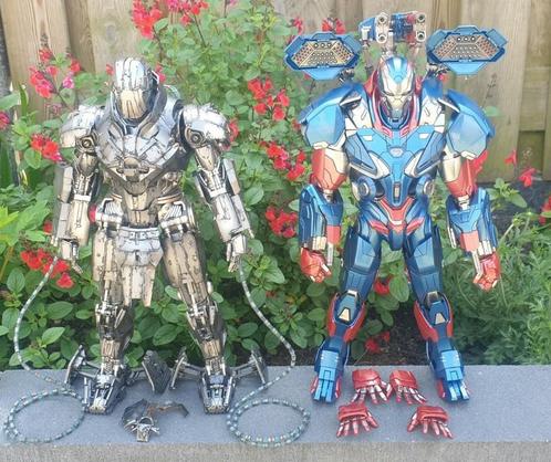 HOT TOYS: Iron Patriot/ Iron man - whipslash mark 2, Kinderen en Baby's, Speelgoed | Actiefiguren, Zo goed als nieuw, Ophalen of Verzenden