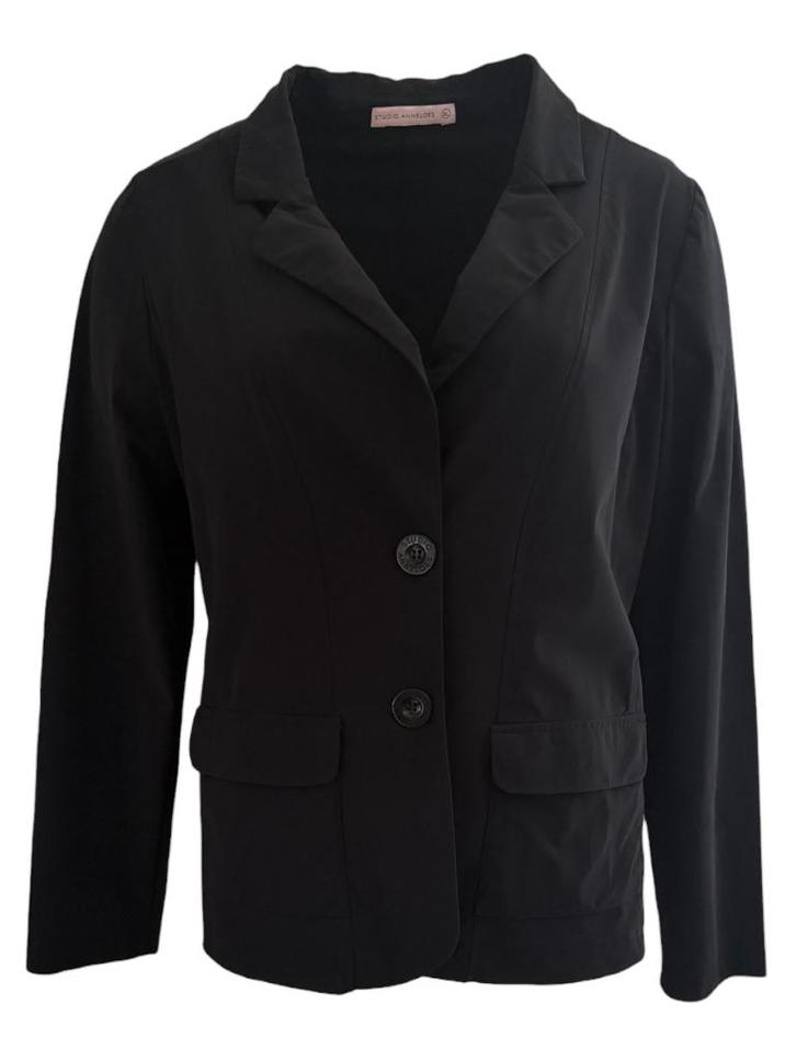 Studio Anneloes blazer XL, Kleding | Dames, Jasjes, Kostuums en Pakken, Zo goed als nieuw, Maat 46/48 (XL) of groter, Zwart, Ophalen of Verzenden