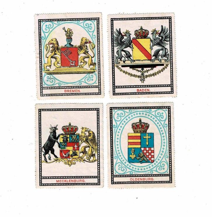 Oude sluitzegels met "STADSWAPENS", Verzamelen, Merken en Reclamevoorwerpen, Nieuw, Overige typen, Verzenden