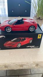 Ferrari 458 spider 1:18 hotwheels elite, Hobby en Vrije tijd, Modelauto's | 1:18, Nieuw, Ophalen of Verzenden, Bburago