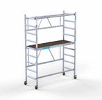 GEVRAAGD: Verrijdbare kamersteiger (uitbreidbaar) minmaal 4m, Doe-het-zelf en Verbouw, Steigers, Ophalen, Zo goed als nieuw, Rolsteiger of Kamersteiger