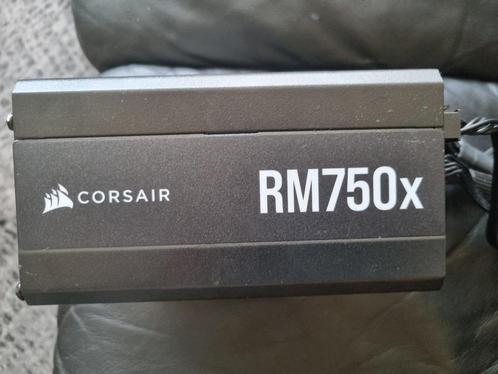 Te koop voeding Corsair RM750X /  750Watt volledig modulair, Computers en Software, Interne voedingen, Zo goed als nieuw, Ophalen