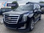 Cadillac Escalade  ESV 6.2 V8 Luxury 2017 DUITS KENTEKEN, Auto's, Cadillac, Automaat, Zwart, Bedrijf, 6200 cc