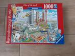 Puzzel stad Rotterdam, Cities of the world, Ravensburger, Hobby en Vrije tijd, Denksport en Puzzels, Ophalen of Verzenden, 500 t/m 1500 stukjes