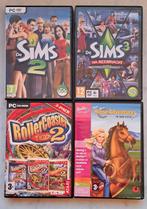 Sims, rollercoaster en Barbie computerspellen, elk 1€, Spelcomputers en Games, 1 speler, Ophalen of Verzenden, Zo goed als nieuw