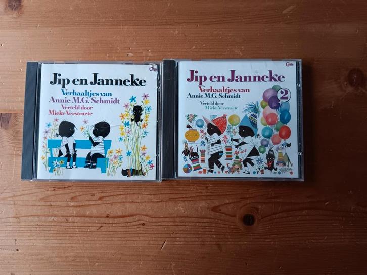 Jip en Janneke Kinderverhaaltjes CD's, Cd's en Dvd's, Cd's | Kinderen en Jeugd, Gebruikt, Verhaal of Sprookje, Tot 2 jaar, 3 tot 5 jaar