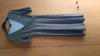 Jurk, Blauw, Knielengte, Zilch Amsterdam, Gedragen