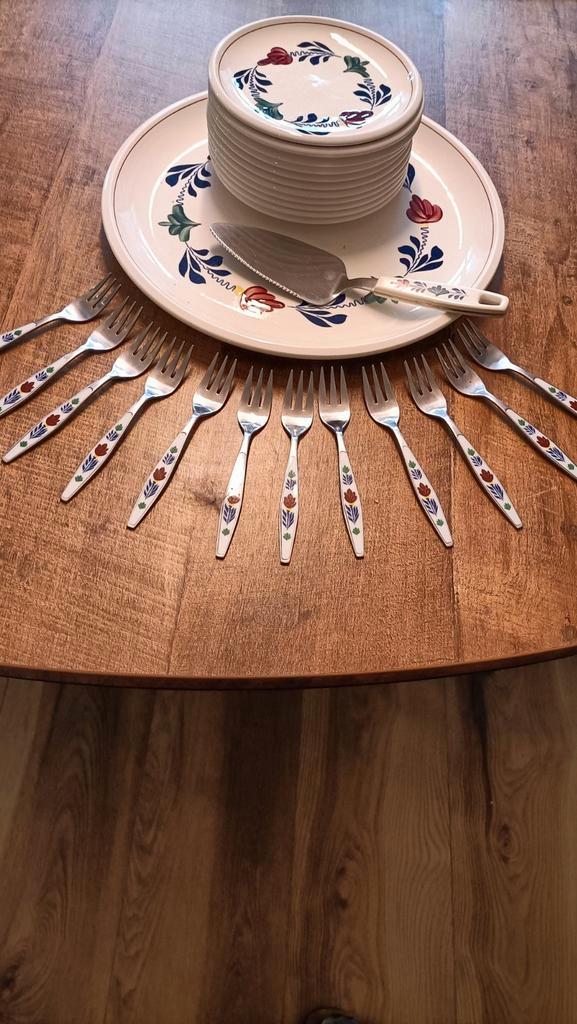 Boerenbont Servies Collectie, Huis en Inrichting, Keuken | Servies, Gebruikt, Overige typen, Boerenbont, Aardewerk, Ophalen