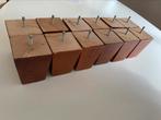 Meubelpoten voor onder bank stoel of bed, Geïmpregneerd, Gebruikt, Minder dan 25 mm, Overige typen