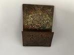Vintage Brievenhouder met Hollands Tafereel, Antiek en Kunst, Ophalen of Verzenden