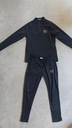 Johan Cruyff trainingspak Zwart. Maat XS., Kleding | Heren, Ophalen of Verzenden, Zo goed als nieuw, Maat 46 (S) of kleiner