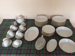 Czechoslovakia bohemia servies 12 persoons NIEUW, Antiek en Kunst, Antiek | Servies compleet, Ophalen of Verzenden