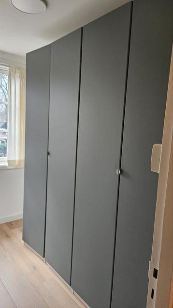 IKEA Pax kast deuren REINSVOLL grijsgroen 50x229 cm - afbeelding 2