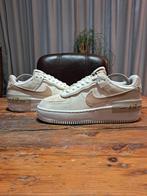 Nike Air Force 1 Shadow 'Sail-Hemp' Size 38, Beige, Nike, Ophalen of Verzenden, Sneakers of Gympen