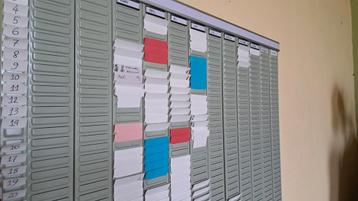 organisatiebord, planningsbord, NOBO T-kaart planningset beschikbaar voor biedingen