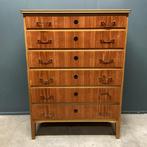 Ladekast, Huis en Inrichting, Kasten | Ladekasten, Vintage, Deens, ladekast, 50 tot 100 cm, Zo goed als nieuw, 3 of 4 laden