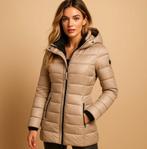 Mooie lichtgewicht winterjas en stijlvolle trui, Kleding | Dames, Jassen | Winter, Verzenden, Beige, Maat 46/48 (XL) of groter