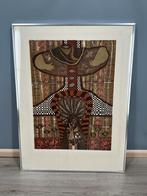 Ales van der Veer - Abstracte Zeefdruk, Ophalen