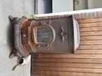 Vintage gietijzeren kachel - Industrieel decoratiestuk!, Antiek en Kunst, Ophalen