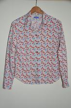 Escada Sport blouse rood wit blauw maat 40 / 42, Kleding | Dames, Blouses en Tunieken, Ophalen, Maat 42/44 (L), Escada, Gedragen