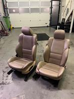 BMW E46 Coupe Sportstoelen Beige Leer Elektrisch Memory, Auto-onderdelen, Ophalen, Gebruikt, BMW