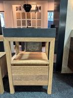 Badmeubel 60 staand massief eiken van €1755 nu €600 NIEUW!, Ophalen, Nieuw, 50 tot 100 cm, Minder dan 100 cm