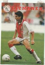 Ajax kaart Jari Litmanen, Verzamelen, Ophalen of Verzenden, Gebruikt, Ajax, Poster, Plaatje of Sticker