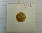 5 gulden goud 1912, Postzegels en Munten, Munten | Nederland, 5 gulden, Koningin Wilhelmina, Losse munt, Goud