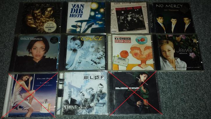 Diverse cd's te koop, Cd's en Dvd's, Cd's | Pop, Zo goed als nieuw, 1980 tot 2000, Ophalen of Verzenden