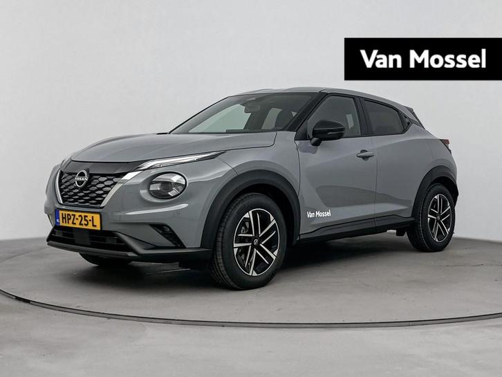 Nissan Juke 1.6 Hybrid N-Connecta | Parkeersensoren voor en, Auto's, Nissan, Bedrijf, Te koop, Juke, 360° camera, ABS, Achteruitrijcamera