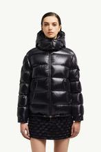 Gave zwarte designer bekende Moncler jas dames winter 5/L, Zwart, Moncler, Maat 42/44 (L), Ophalen of Verzenden