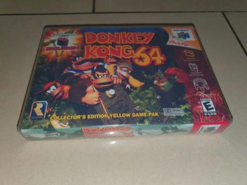 Donkey Kong 64 N64 Game Case (2), Spelcomputers en Games, Games | Nintendo 64, Zo goed als nieuw, Verzenden