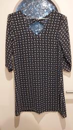 Rosa, Rosa, jurk mt M, mouwen in voile, Maat 38/40 (M), Zwart, Ophalen of Verzenden, Zo goed als nieuw