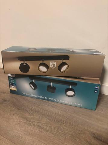 Nieuwe Philips Bracia LED Plafondspot 3-lamps inclusief lamp beschikbaar voor biedingen
