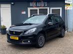 Peugeot 2008 1.2 PureTech Blue Lion|Navi|Cruise|Airco|Trekha, Stof, 1199 cc, Zwart, Origineel Nederlands
