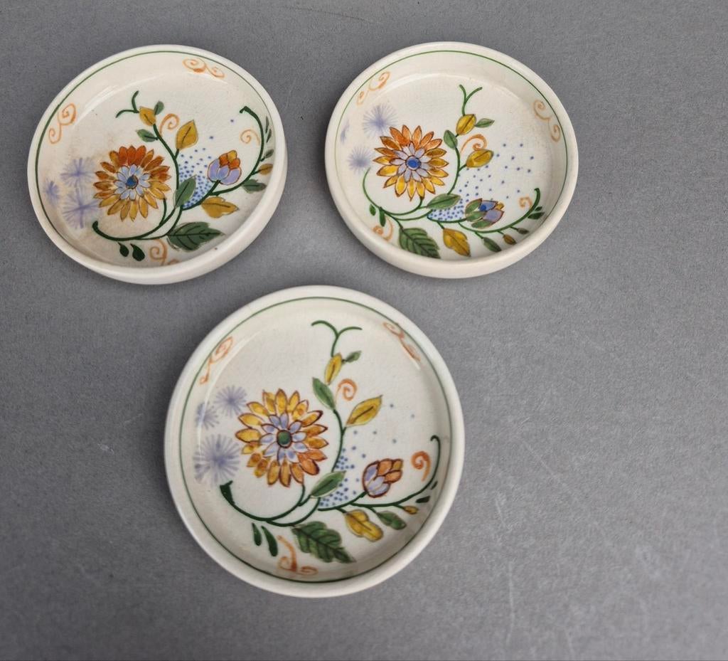 Plateel Zuid-Holland  bonbon schaaltjes Juliëtte, Antiek en Kunst, Antiek | Keramiek en Aardewerk, Ophalen of Verzenden