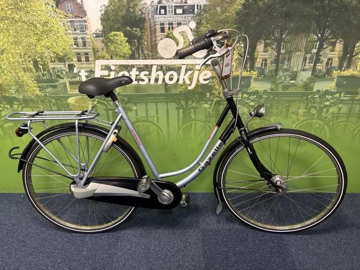 Fietshokje Raaks: Gazelle Impala damesfiets 57cm, Fietsen en Brommers, Fietsen | Dames | Damesfietsen, Zo goed als nieuw, Gazelle