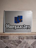 Emaille bord Hoegaarden, Ophalen of Verzenden, Reclamebord, Plaat of Schild, Overige merken