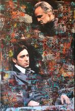 The Godfather- Mixed Media- Katoenen canvasdoek-120x80cm, Ophalen of Verzenden, Nieuw, Schilderij, 75 cm of meer
