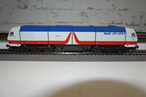 Lima 208400 H0 Diesellocomotief MaK 'DE 1024' Digitaal, Hobby en Vrije tijd, Modeltreinen | H0, Gebruikt, Locomotief, Gelijkstroom