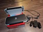 Nintendo Switch OLED + beschermhoes en neogrip, Ophalen of Verzenden, Zo goed als nieuw, Met 1 controller, Switch OLED