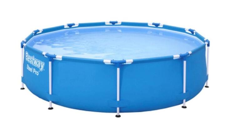 Zwembad 360 rond - losstaand, Tuin en Terras, Zwembaden, Gebruikt, Opzetzwembad, 80 tot 120 cm, 200 tot 400 cm, 300 cm of meer