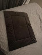 Boxkleed handgemaakt velvet taupe/bruin, Ophalen, Gebruikt, Rechthoekig, Boxkleed