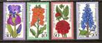 Bloemen Berlin 524-527 postfris, Postzegels en Munten, Postzegels | Thematische zegels, Ophalen of Verzenden, Dier of Natuur, Postfris