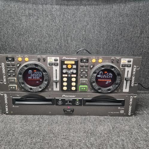 PIONEER  CMX-3000  dubbele dj cd spelers, Muziek en Instrumenten, Dj-sets en Draaitafels, Gebruikt, Pioneer, Ophalen of Verzenden